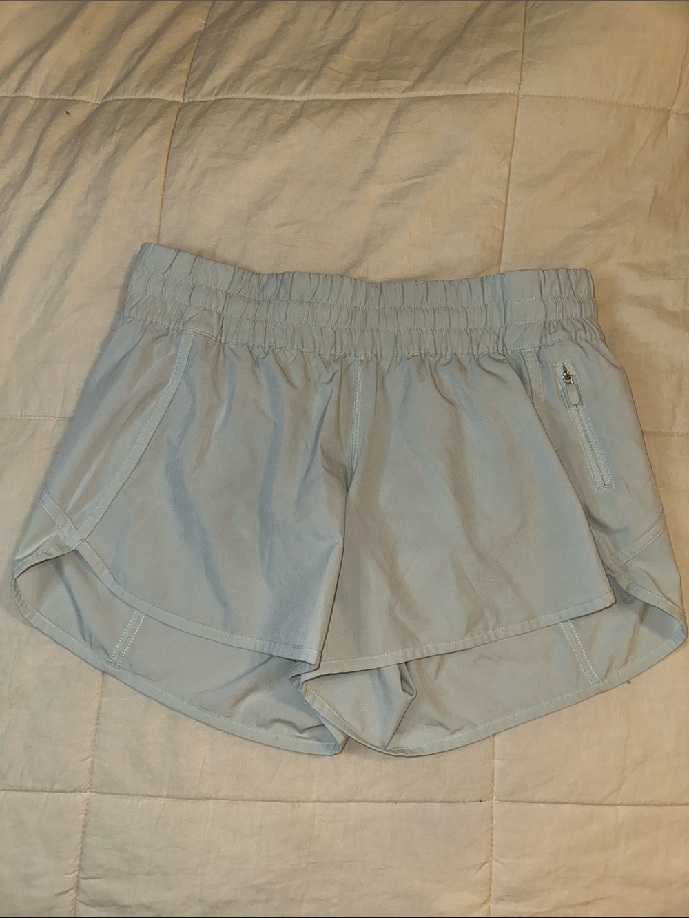 lululemon athletica Light Blue Women's Athletic Shorts - Picture 1 of 6